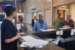 بازدید نوروزی معاون بهداشت دانشگاه از مراکز تابعه